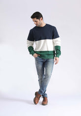 Multi Patch Sweat Shirt